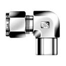 1/8 in. Tube OD x 1/4 in. FPT 316 Stainless Steel Female 90 Elbow Single Ferrule 