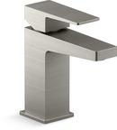 Single Handle Monoblock Bathroom Sink Faucet inVibrant® Brushed Nickel