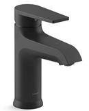 KOHLER Matte Black Single Handle Monoblock Bathroom Sink Faucet 