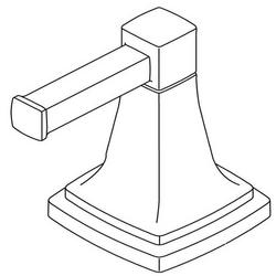 Two Handle Widespread Bathroom Sink Faucet in Vibrant Brushed Moderne Brass