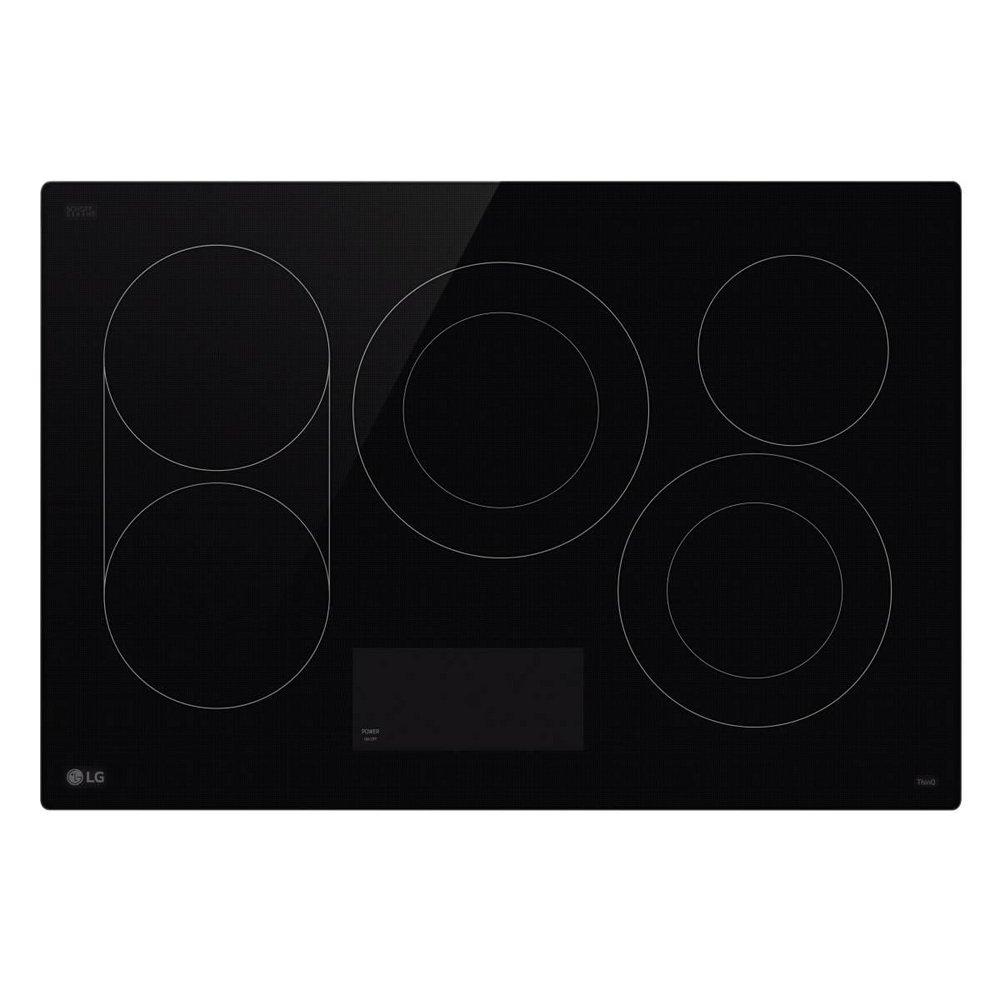 30 RADIANT COOKTOP 5 BURNER BLACK WIFI CONNECTIVITY 