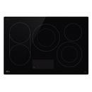 30 RADIANT COOKTOP 5 BURNER BLACK WIFI CONNECTIVITY 