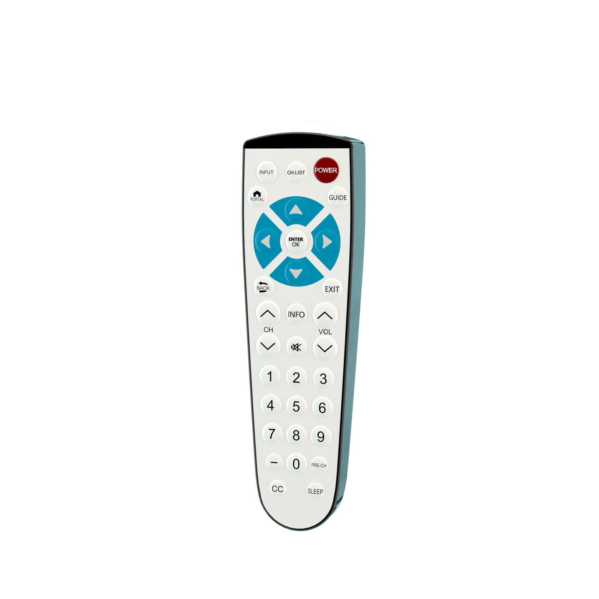CR4-2 Full Function Universal TV Remote 