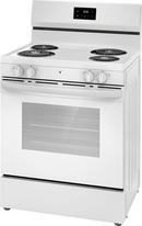 30 in. 4-Burner Electric Freestanding Range in White 
