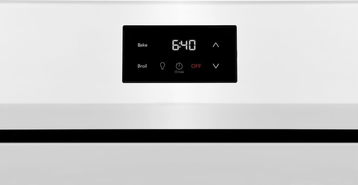 30 in. 4-Burner Electric Freestanding Range in White 