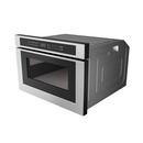 24 in. Built-In Drawer Microwave in Stainless Steel 