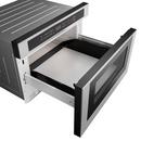 24 in. Built-In Drawer Microwave in Stainless Steel 
