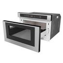 24 in. Built-In Drawer Microwave in Stainless Steel 