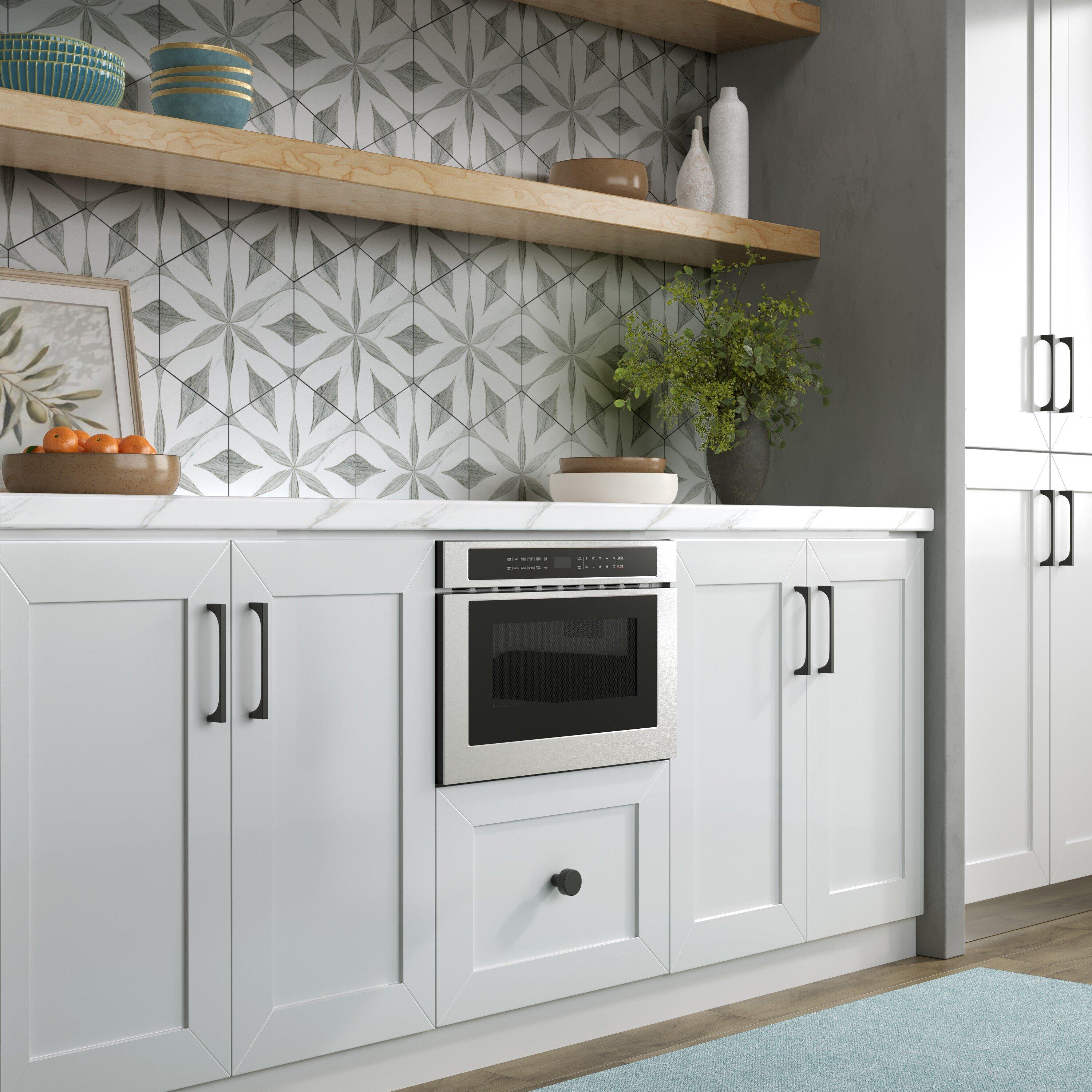 24 in. Built-In Drawer Microwave in Stainless Steel 