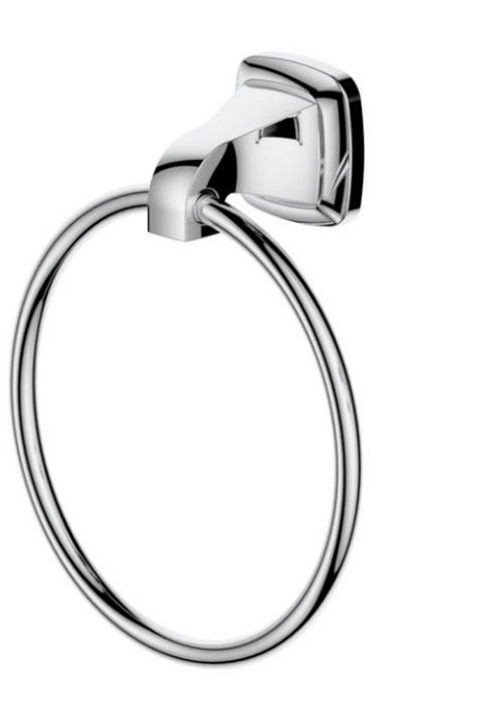 PROFLO&reg; Polished Chrome Closed Towel Ring 