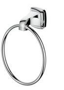 Closed Towel Ring in Polished Chrome