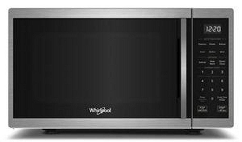 0.9 cu. ft. 900 W Countertop Microwave with Steam Clean in Stainless Steel 