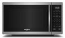 0.9 cu. ft. 900 W Countertop Microwave with Steam Clean in Stainless Steel 
