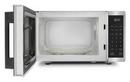 0.9 cu. ft. 900 W Countertop Microwave with Steam Clean in Stainless Steel 