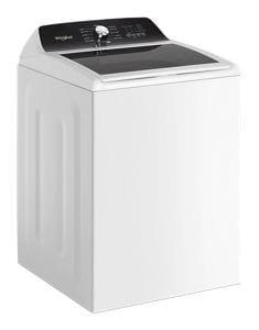 4.5 cu. ft. Top Load Agitator Washer with Built-In Faucet in White 