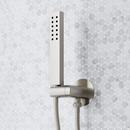 SEFINA THERMOSTATIC SHOWER SYSTEM WITH 3 BODY SPRAYS AND HAND SHOWER - BRUSHED NICKEL 
