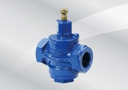 2 in. Cast Iron 175 psi Flanged Wheel Handle Plug Valve