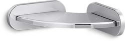 Corner Foot Ledge in Polished Chrome