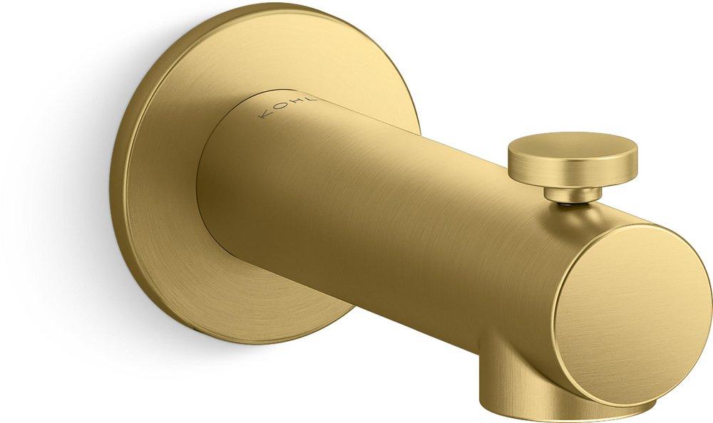 Diverter Tub Spout in Matte Black 