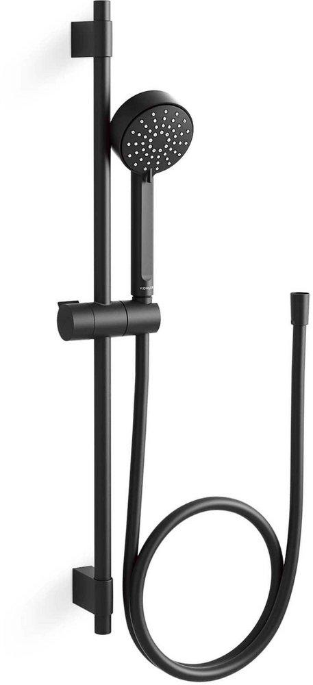 KOHLER Matte Black Multi Function Hand Shower 