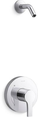 Single Handle Shower Faucet in Polished Chrome (Trim Only) (Showerhead Sold Separately) 