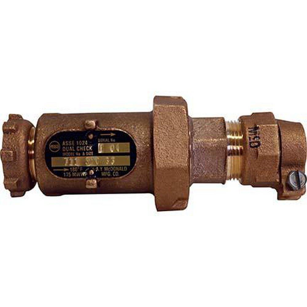 LF INLINE DLCHK 3/4 YOKE 3/4 CTS 