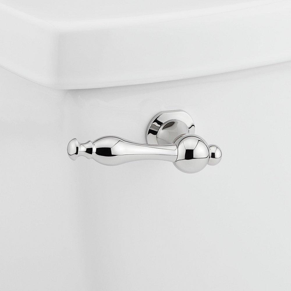 Signature Hardware Chrome Reversable Toilet Tank Lever 