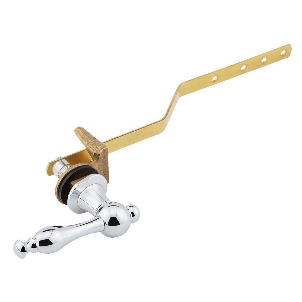 Signature Hardware Chrome Reversable Toilet Tank Lever 