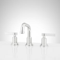 Two Handle Widespread Bathroom Sink Faucet in  Chrome