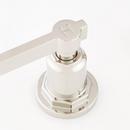 Signature Hardware Polished Nickel Two Handle Widespread Bathroom Sink Faucet 