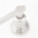 Signature Hardware Brushed Nickel Two Handle Widespread Bathroom Sink Faucet 