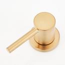 Signature Hardware Brushed Gold Two Handle Widespread Bathroom Sink Faucet 