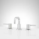 Signature Hardware Chrome Two Handle Widespread Bathroom Sink Faucet 