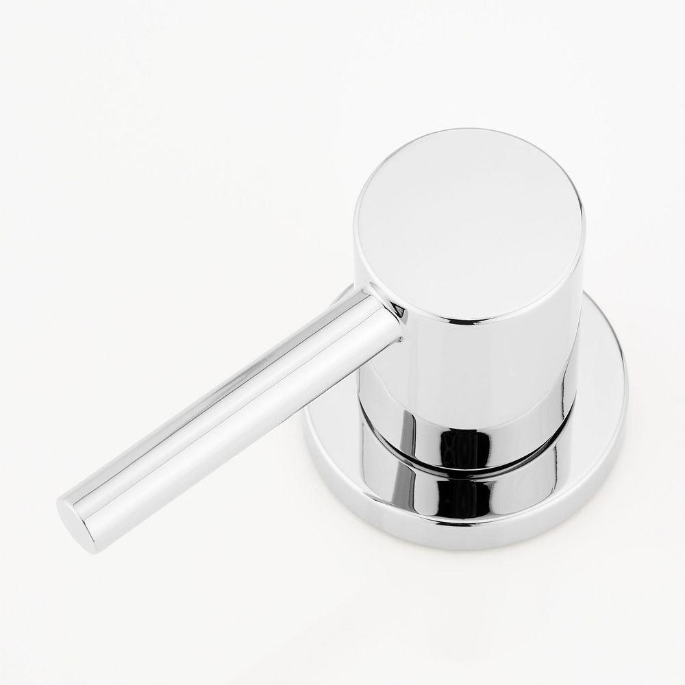 Signature Hardware Chrome Two Handle Widespread Bathroom Sink Faucet 