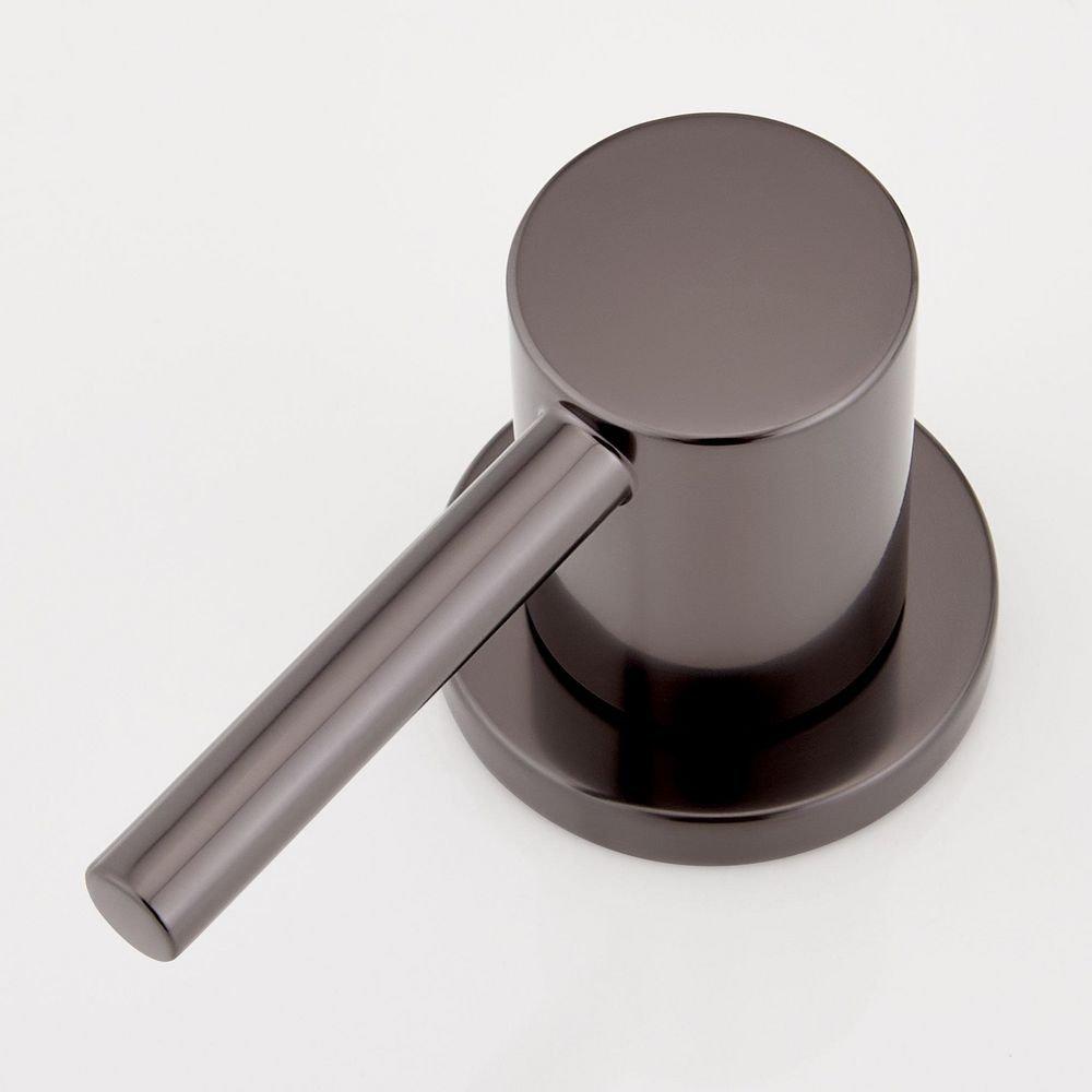Signature Hardware Gunmetal Two Handle Widespread Bathroom Sink Faucet 
