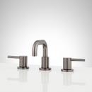Signature Hardware Gunmetal Two Handle Widespread Bathroom Sink Faucet 