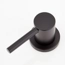 Signature Hardware Matte Black Two Handle Widespread Bathroom Sink Faucet 