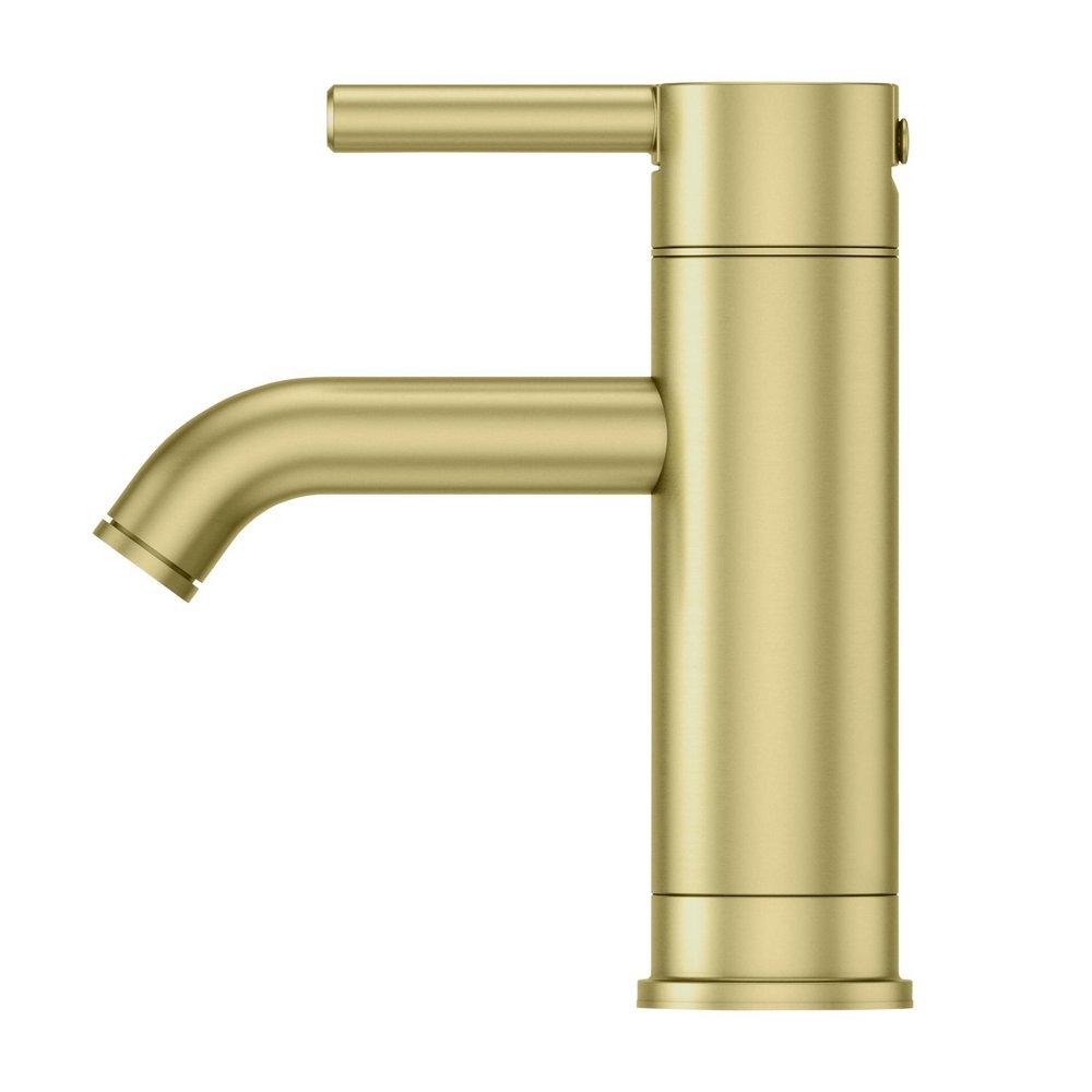 CONTEMPRA SINGLE CONTROL 4 CENTERSET BATHROOM FAUCET IN BRUSHED GOLD 
