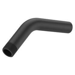 6 in Curved Shower Arm in Matte Black