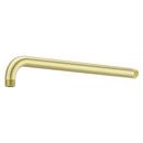 UNIVERSAL 14 IN. STRAIGHT SHOWER ARM IN BRUSHED GOLD 