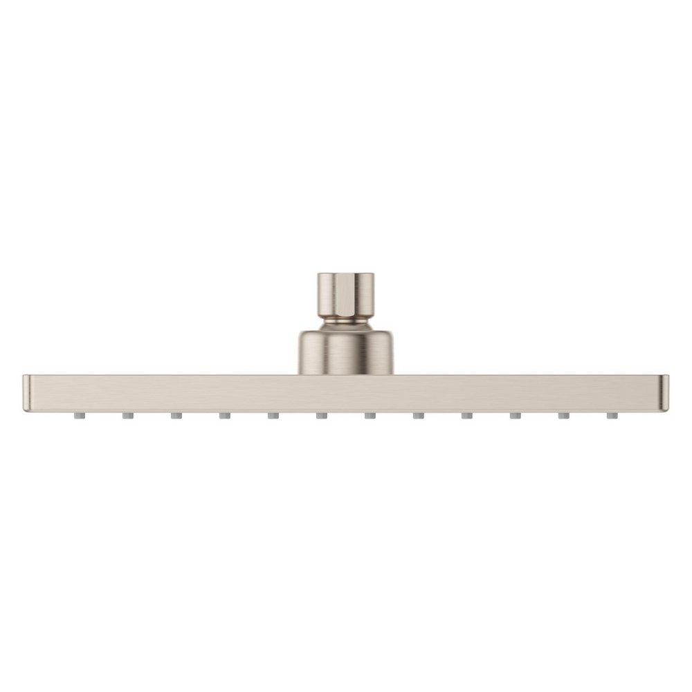 MODERN SQUARE 10 IN. RAINCAN SHOWERHEAD IN BRUSHED NICKEL 