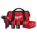 M12 SUBCOMPACT BRUSHLESS 3/8 DRILL/DRIVER KIT