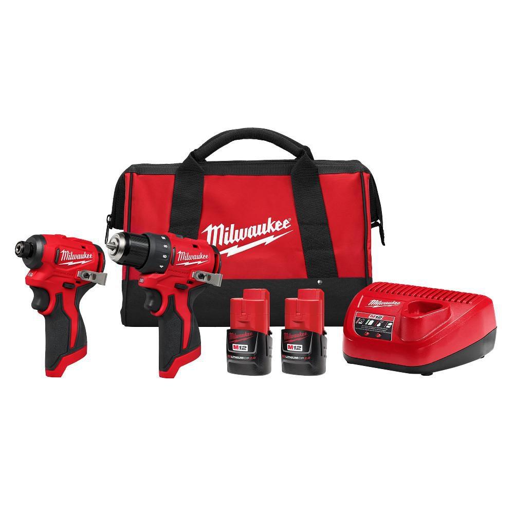 M12 SUBCOMPACT BRUSHLESS 2-TOOL COMBO KIT 