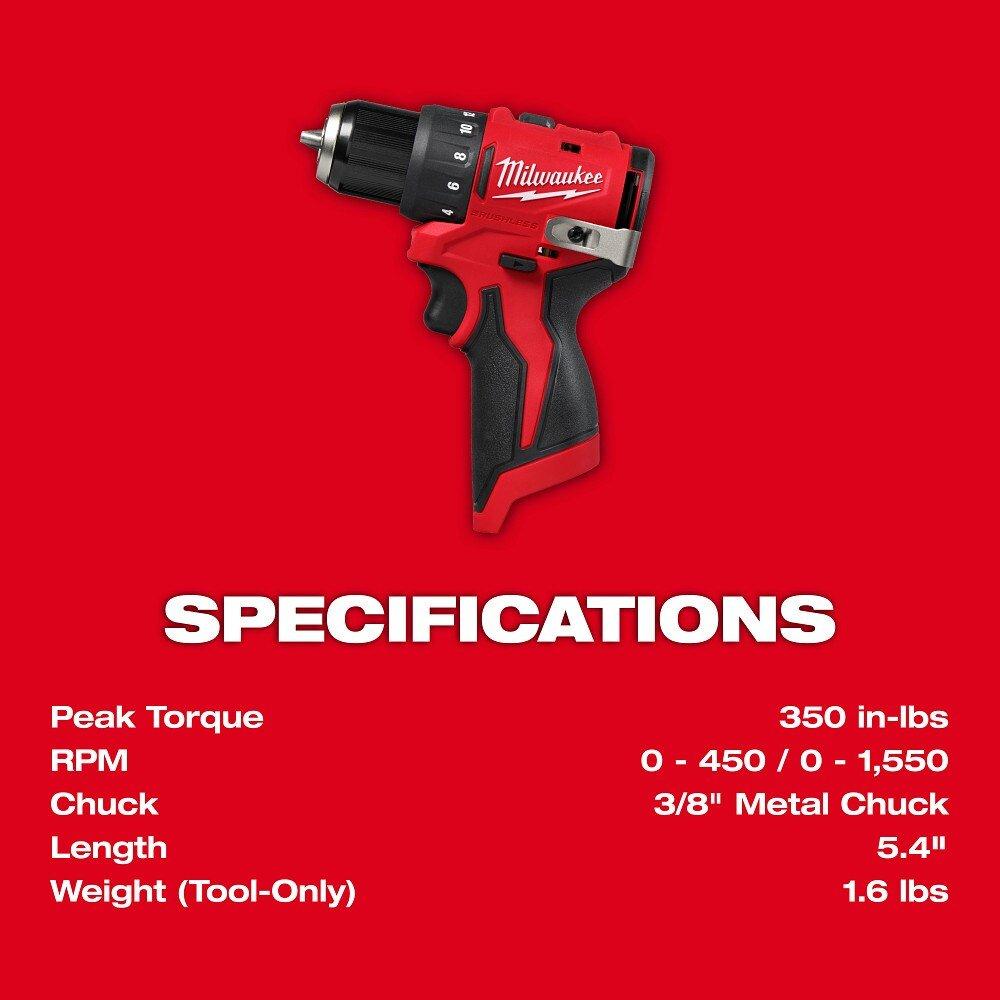 Subcompact Brushless 2-Tool Combo Kit 
