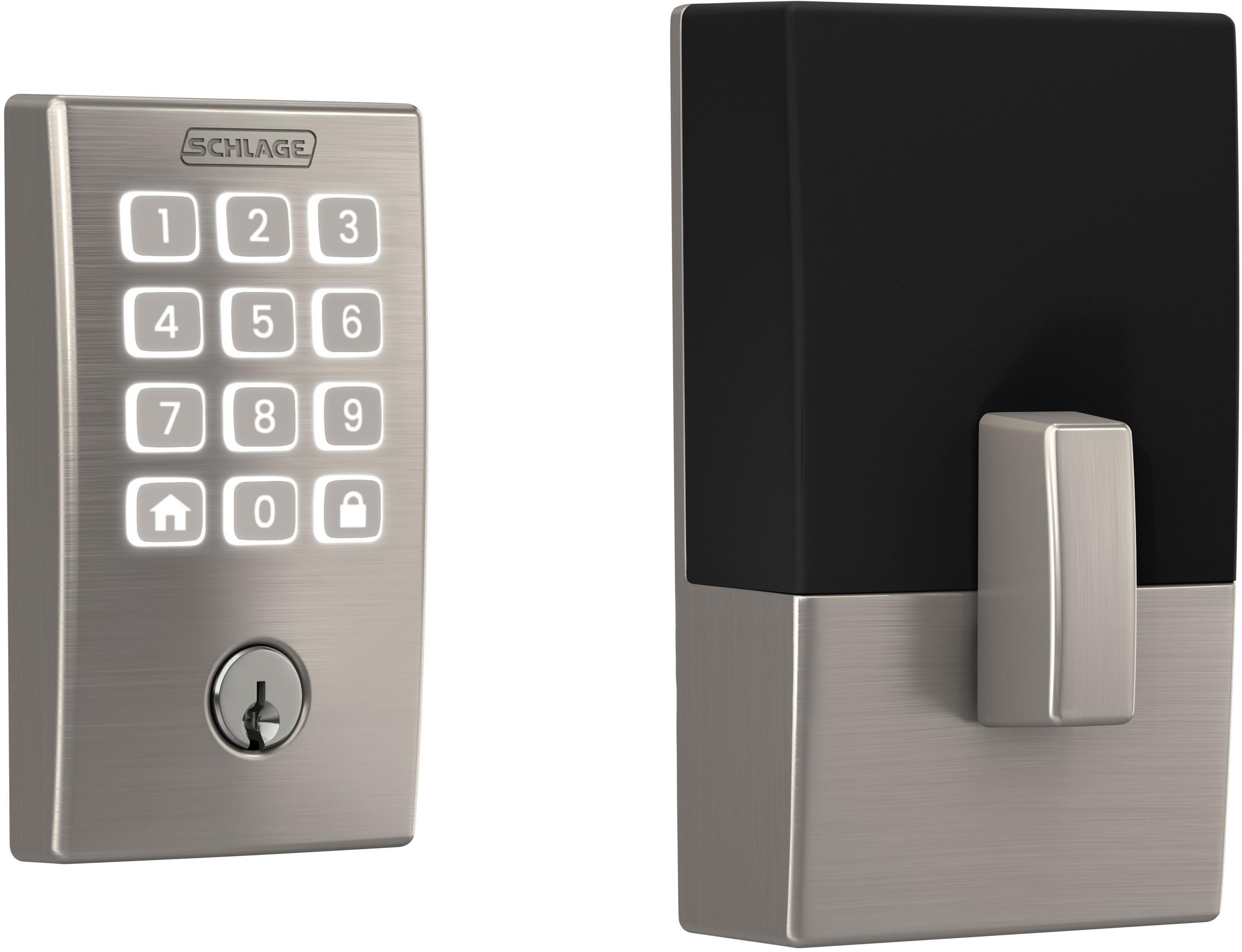 Keyless Entry Deadbolt with 4 Batteries 