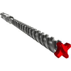 1/4 in. X 3-1/2 in. X 6 in. SDS-Plus Full Carbide Head Concrete Anchor Hammer Drill Bit