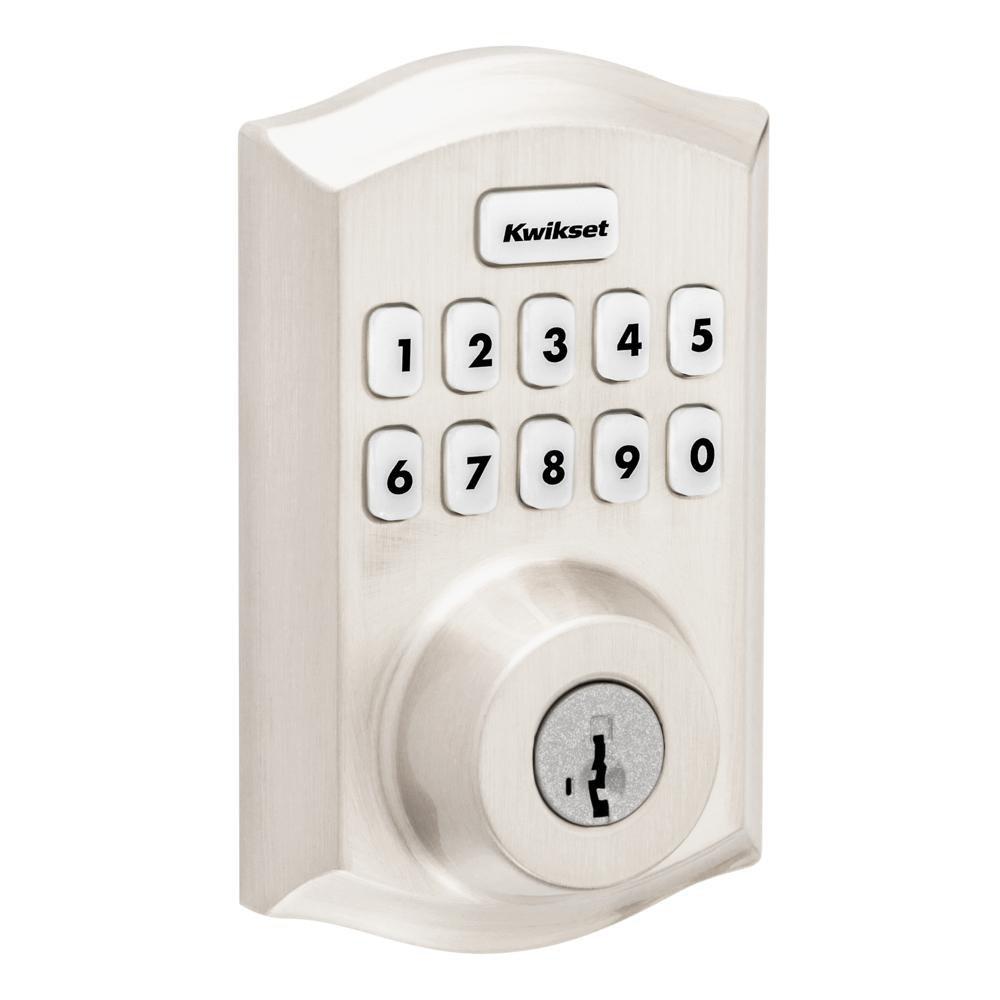 HOME CONNECT 620 KEYPAD CONNECTED SMART LOCK WITH Z-WAVE TECHNOLOGY FEATURING SMARTKEY SECURITY IN LIFETIME POLISHED BRASS 