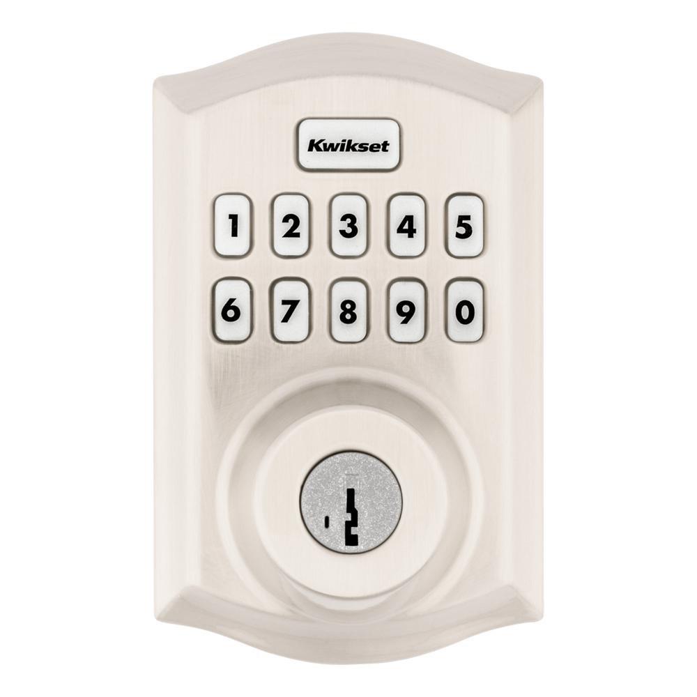 HOME CONNECT 620 KEYPAD CONNECTED SMART LOCK WITH Z-WAVE TECHNOLOGY FEATURING SMARTKEY SECURITY IN LIFETIME POLISHED BRASS 
