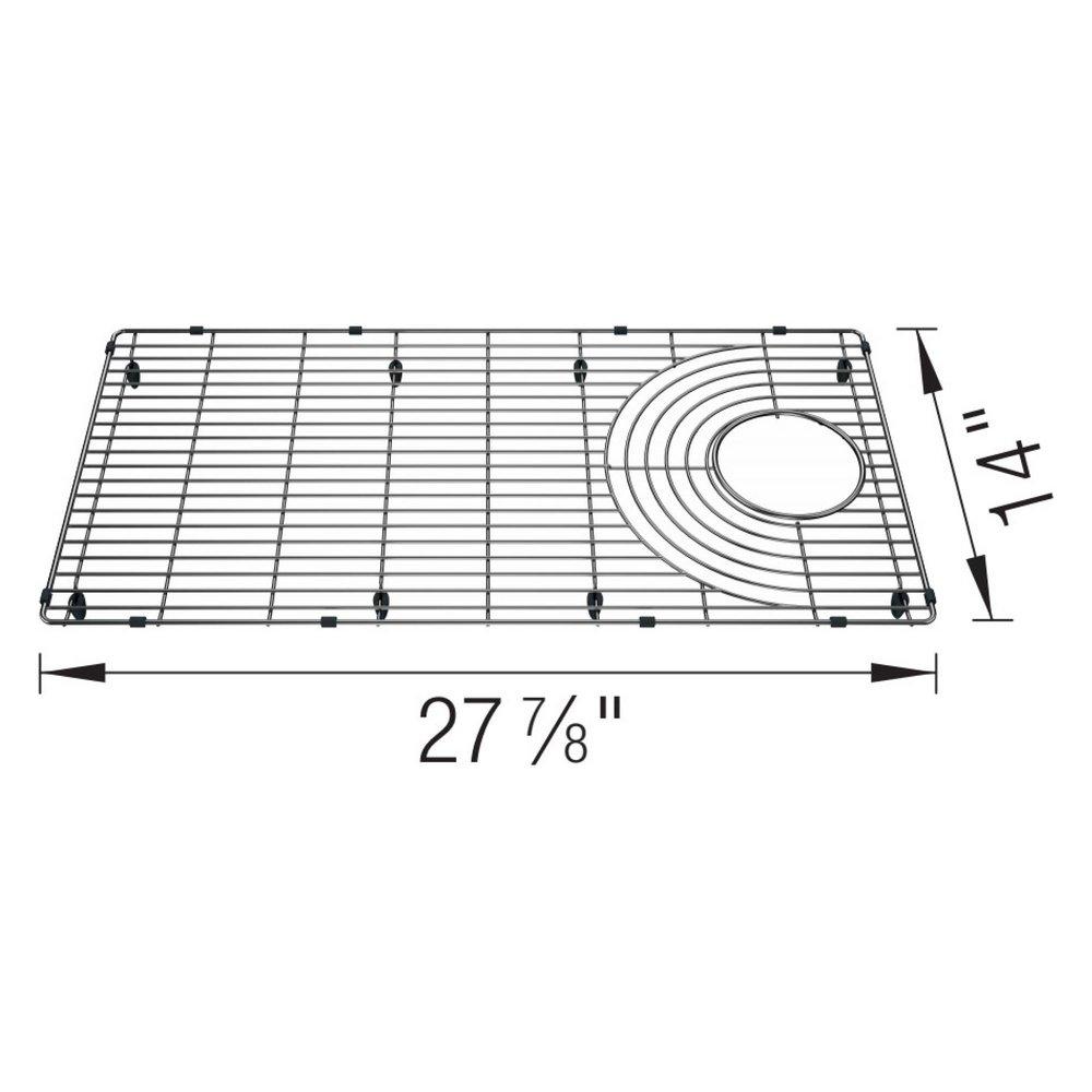 STAINLESS STEEL SINK GRID FOR INTEOS 33 WORKSTATION SINK 