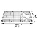 STAINLESS STEEL SINK GRID FOR INTEOS 33 WORKSTATION SINK 